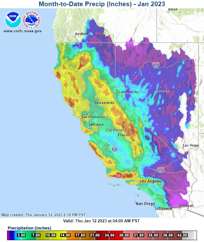 Atmospheric Rivers and Bomb Cyclones Saturate California in the New ...