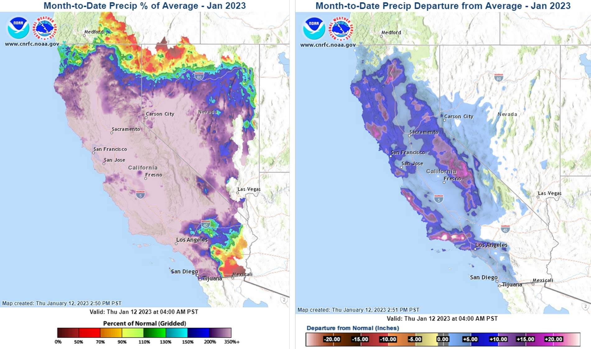 Atmospheric Rivers And Bomb Cyclones Saturate California In The New ...