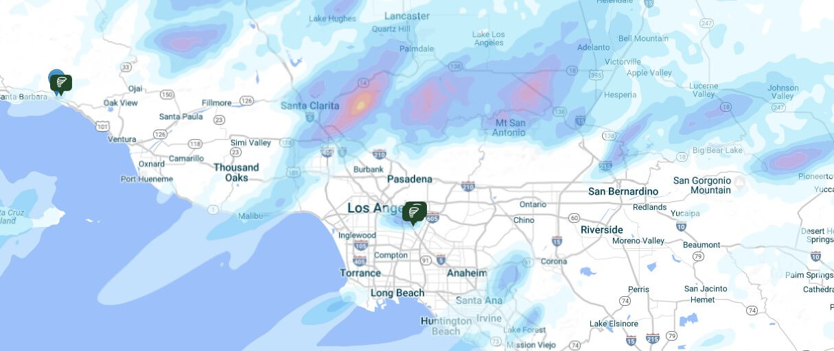 A Rare Los Angeles Tornado And Near Hurricane Force Winds In San   Rare California Tornado Feature Image 