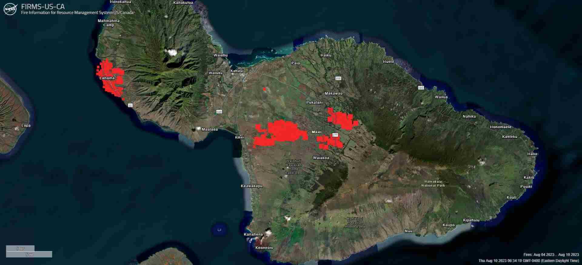 Devastating Wildfires Raging on Maui, Hawaii | CoreLogic®